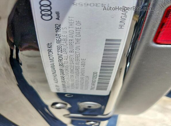 TRUC1AFVXG1029230 2016 AUDI TT Черный Вид подкапотного пространства