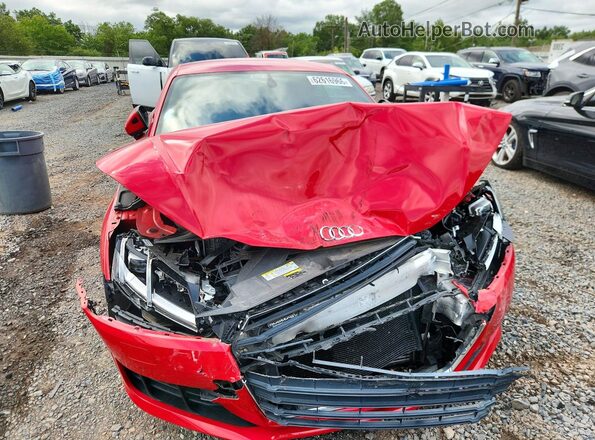 TRUC5AFV3H1004157 2017 AUDI TT Red Widok z przodu