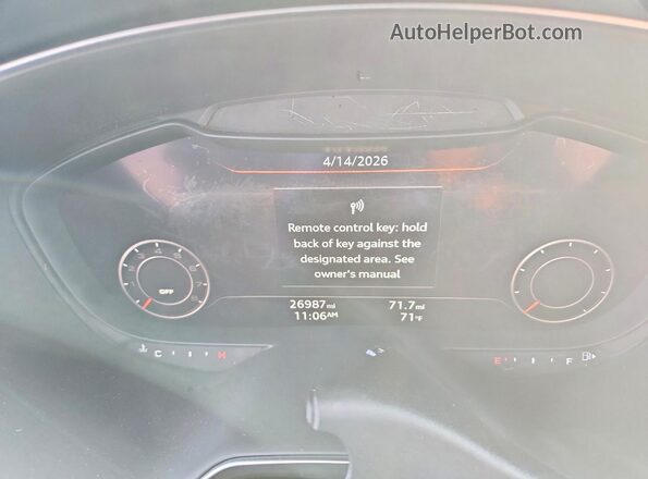 TRUTECFV8M1002989 2021 AUDI TT Black Սարքավորումների վահանակի տեսք