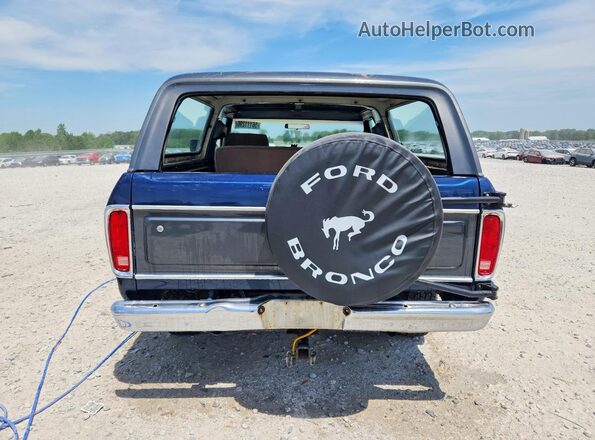 U15HLFC3929 1979 FORD BRONCO Blue უკანა ხედი