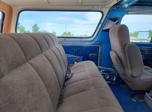 U15HLFC3929 1979 FORD BRONCO Blue უკანა სალონის ხედი