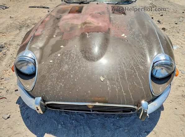 UE1S25137 1974 JAGUAR XKE Коричневый Вид задней части салона