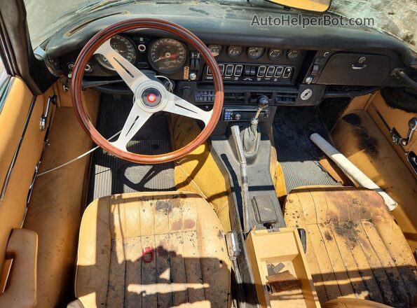 UE1S25137 1974 JAGUAR XKE Коричневый Вид панели приборов