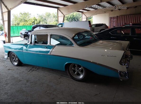 VB56L100457 1970 CHEVROLET BEL Teal 