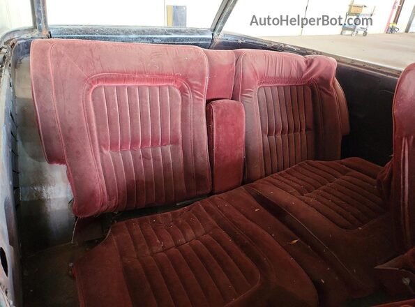 VC56F172683 1956 CHEVROLET NOMAD Black Vista de los asientos traseros