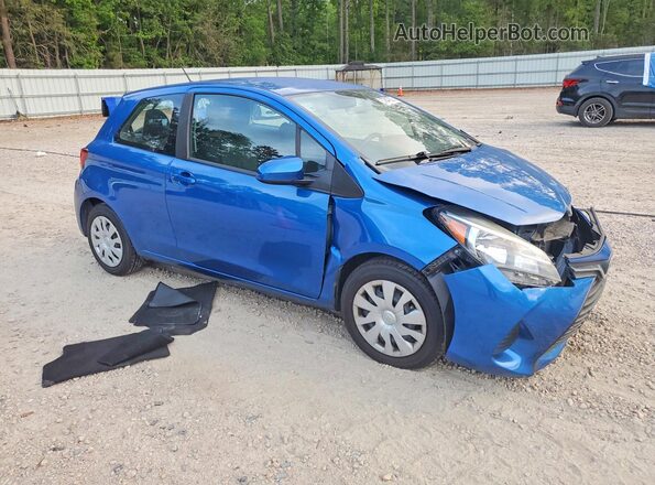 VNKJTUD32GA057142 2016 TOYOTA YARIS Blue Առջևի աջ