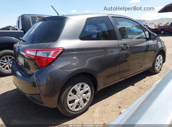 VNKJTUD37JA093934 2018 TOYOTA YARIS Gray Հետևի աջ