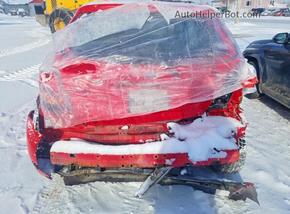 VNKJTUD3XHA075051 2017 TOYOTA YARIS Красный Вид сзади