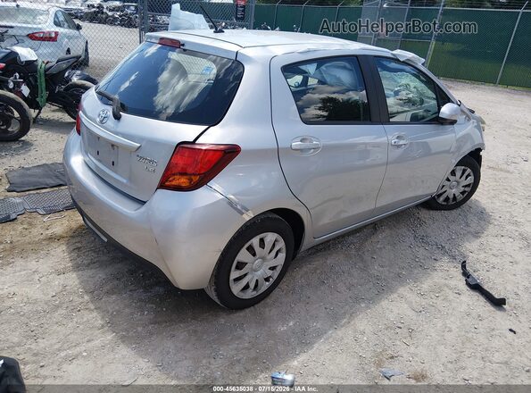 VNKKTUD30GA063039 2016 TOYOTA YARIS Silver უკანა მარჯვენა