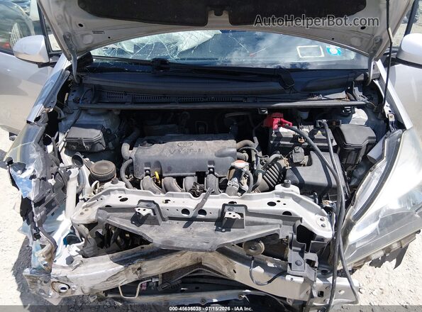 VNKKTUD30GA063039 2016 TOYOTA YARIS Silver უკანა ხედი