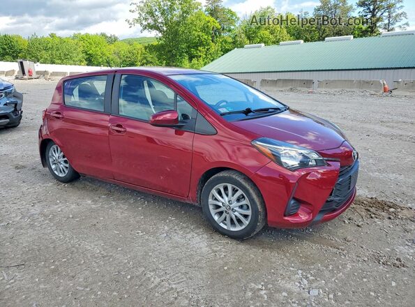 VNKKTUD30JA090779 2018 TOYOTA YARIS Red Передня права чверть