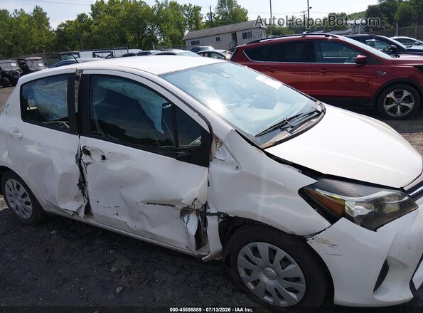 VNKKTUD31HA079753 2017 TOYOTA YARIS White Vista frontal