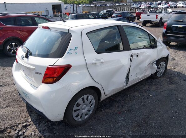 VNKKTUD31HA079753 2017 TOYOTA YARIS White Trasero derecho