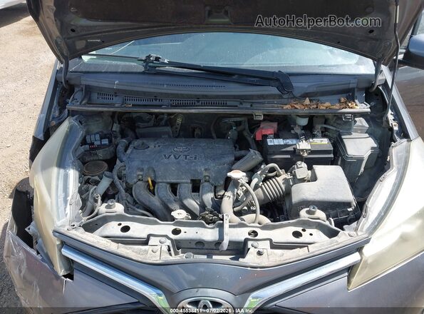 VNKKTUD32GA060949 2016 TOYOTA YARIS Gray Widok z tyłu