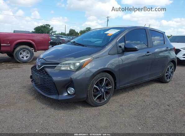 VNKKTUD32GA060949 2016 TOYOTA YARIS Gray Przód lewy