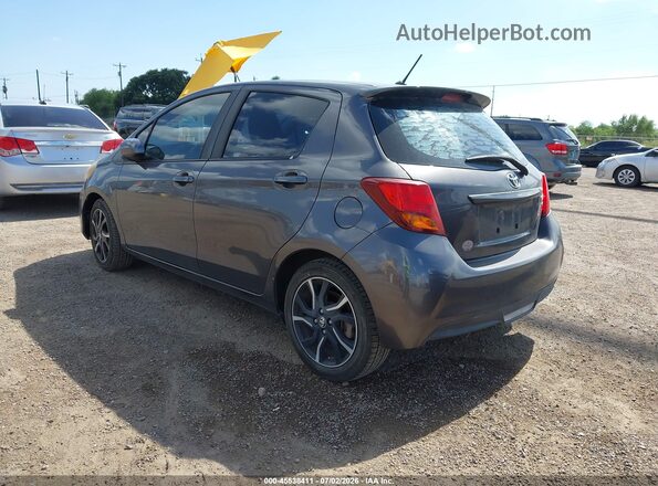 VNKKTUD32GA060949 2016 TOYOTA YARIS Gray Tył lewy