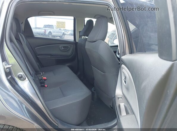 VNKKTUD32GA060949 2016 TOYOTA YARIS Gray Widok naklejki z numerem VIN