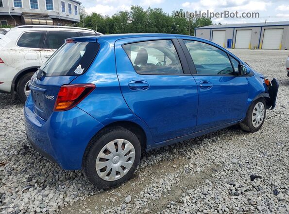 VNKKTUD32GA069229 2016 TOYOTA YARIS Blue უკანა მარჯვენა