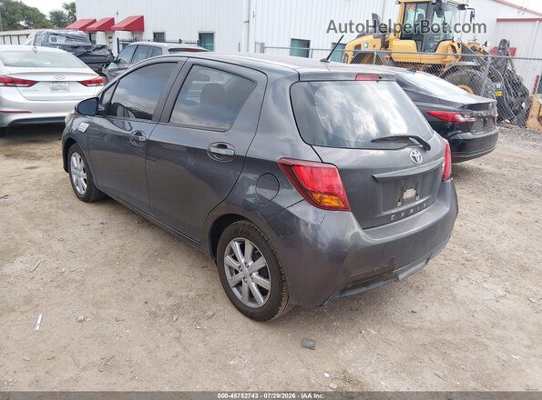 VNKKTUD32HA076117 2017 TOYOTA YARIS Gray Հետևի ձախ