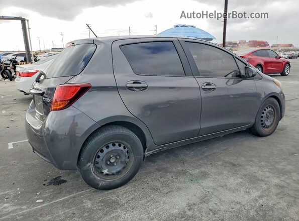 VNKKTUD32HA077803 2017 TOYOTA YARIS Gray Задня права чверть