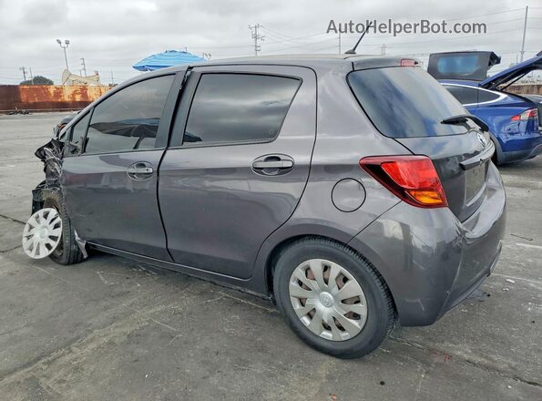 VNKKTUD32HA077803 2017 TOYOTA YARIS Gray Задня ліва чверть