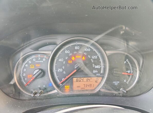 VNKKTUD32HA083374 2017 TOYOTA YARIS Blue Вид щитка приладів