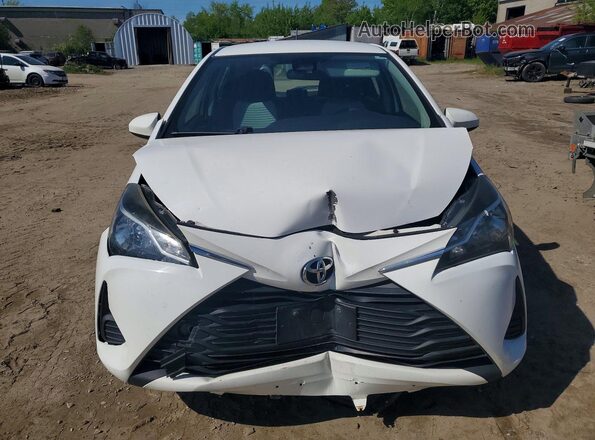 VNKKTUD32JA088032 2018 TOYOTA YARIS White წინა ხედი