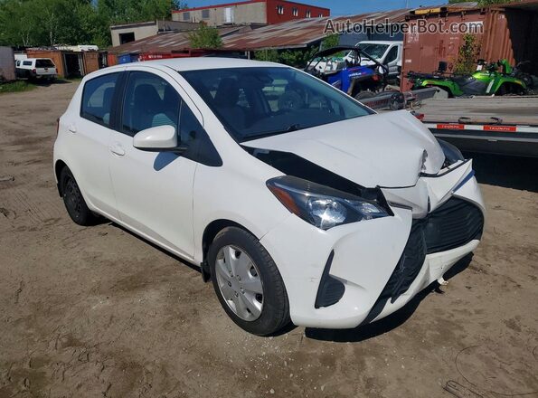 VNKKTUD32JA088032 2018 TOYOTA YARIS White წინა მარჯვენა