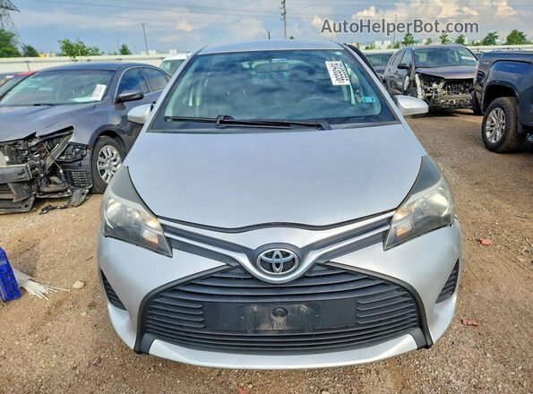 VNKKTUD33GA065822 2016 TOYOTA YARIS Silver Vista frontal
