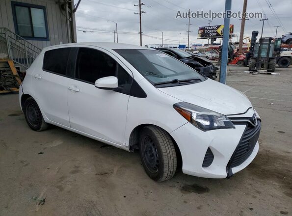 VNKKTUD33HA084694 2017 TOYOTA YARIS White Передня права чверть
