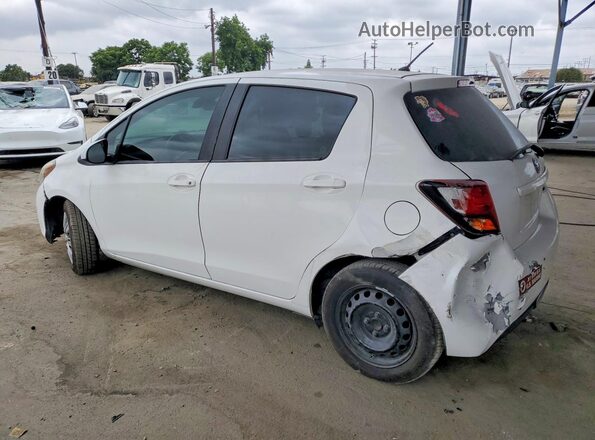 VNKKTUD33HA084694 2017 TOYOTA YARIS White Задня ліва чверть