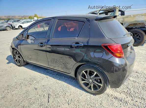 VNKKTUD35HA072207 2017 TOYOTA YARIS Black Trasero izquierdo