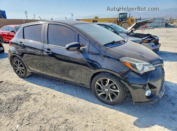 VNKKTUD35HA072207 2017 TOYOTA YARIS Black Delantero derecho