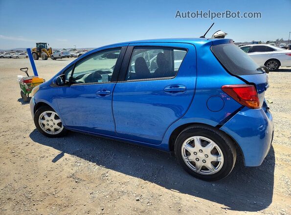 VNKKTUD35HA081327 2017 TOYOTA YARIS Blue Tył lewy