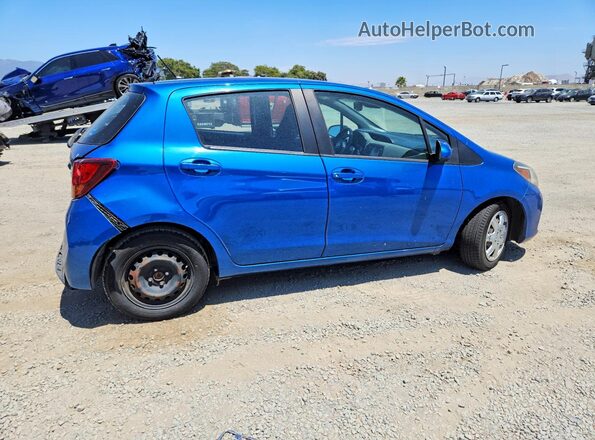 VNKKTUD35HA081327 2017 TOYOTA YARIS Blue Tył prawy