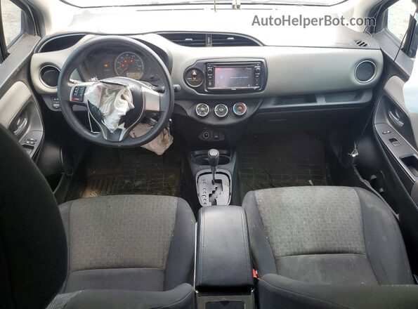 VNKKTUD37GA062616 2016 TOYOTA YARIS Silver Առջևի վահանակի տեսք