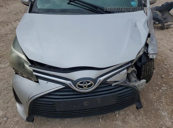 VNKKTUD37GA062616 2016 TOYOTA YARIS Silver Սալոնի հետևի տեսք