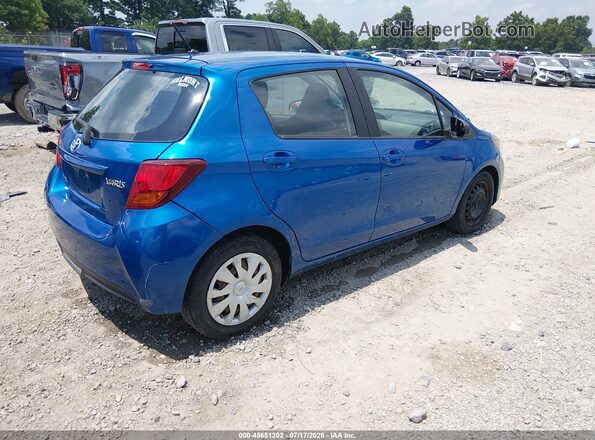 VNKKTUD37GA063538 2016 TOYOTA YARIS Blue უკანა მარჯვენა