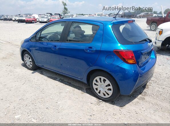 VNKKTUD37GA063538 2016 TOYOTA YARIS Blue უკანა მარცხენა