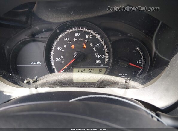 VNKKTUD37GA063538 2016 TOYOTA YARIS Blue უკანა სავარძლების ხედი