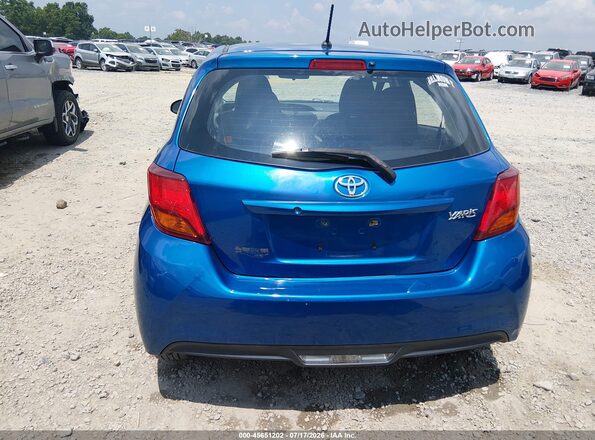 VNKKTUD37GA063538 2016 TOYOTA YARIS Blue 