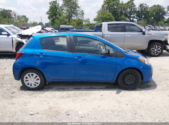 VNKKTUD37GA063538 2016 TOYOTA YARIS Blue უკანა სალონის ხედი