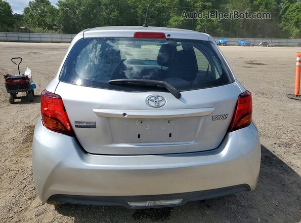 VNKKTUD37GA063717 2016 TOYOTA YARIS Silver Հետևի տեսք