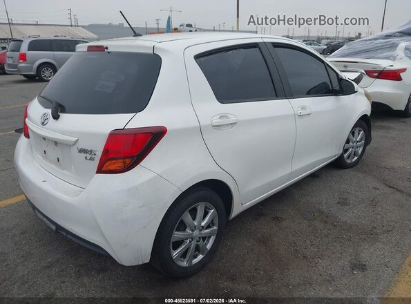 VNKKTUD37HA072211 2017 TOYOTA YARIS Белый Задняя правая четверть