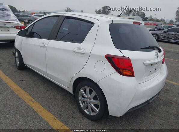 VNKKTUD37HA072211 2017 TOYOTA YARIS Белый Задняя левая четверть