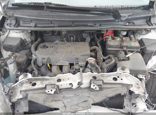 VNKKTUD37HA072211 2017 TOYOTA YARIS Белый Вид сзади