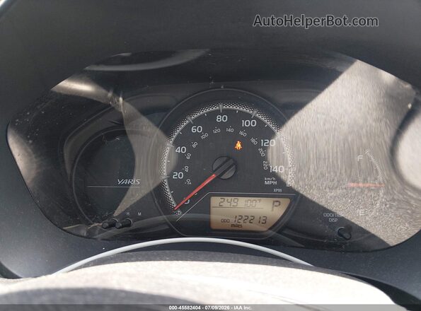 VNKKTUD38GA059806 2016 TOYOTA YARIS White Вид задніх сидінь