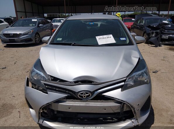 VNKKTUD38GA059806 2016 TOYOTA YARIS White Вид щитка приладів