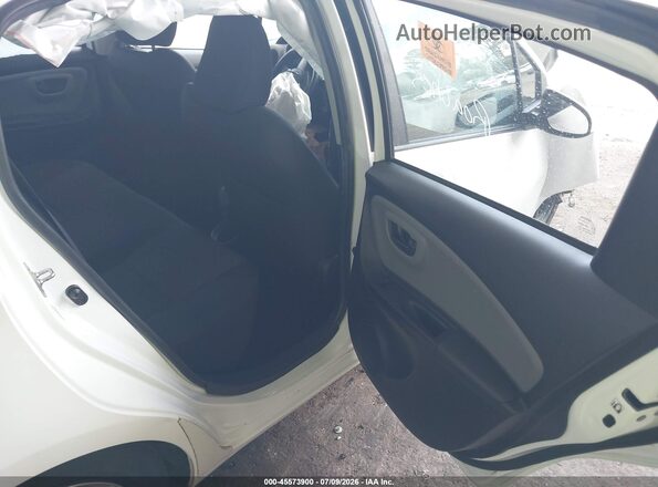 VNKKTUD38GA065587 2016 TOYOTA YARIS White VIN sticker view