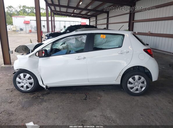VNKKTUD38GA065587 2016 TOYOTA YARIS White Rear interior view